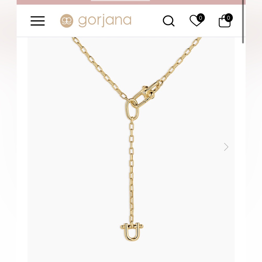 Gorjana necklace Atlas Delicate Lariat